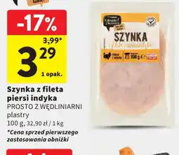 Intermarche Szynka z fileta piersi indyka oferta