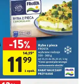 Intermarche Frosta Ryba z pieca oferta