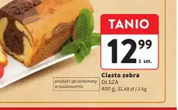 Intermarche Ciasto zebra oferta