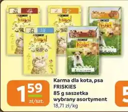 Gama Karma dla kota, psa friskies saszetka oferta