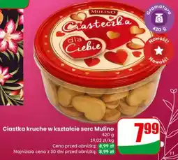 Dino Ciastka kruche w kształcie serc oferta