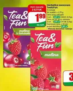 Dino Herbata owocowa malina z żurawiną, 6 rodzaje oferta