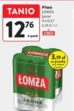 Intermarche Piwo Lomża jasne oferta