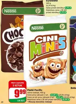 Dino Płatki pacific różne rodzaje oferta