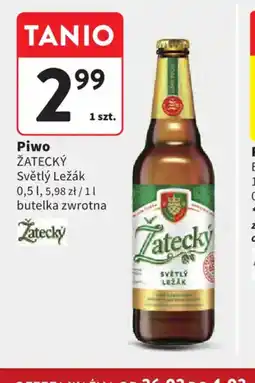 Intermarche Piwo Žatecký Světlý Ležák oferta