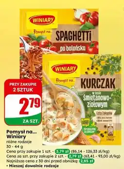 Dino Pomysł na Kurczak w sosie śmietanowo-ziołowym oferta