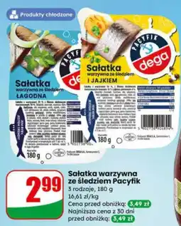 Dino Sałatka warzywna ze śledziem 3 rodzaje oferta