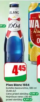 Dino Piwo Blanc 1664 butelka bezwrotna oferta