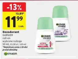Intermarche Garnier Dezodorant roll-on oferta