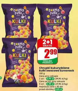 Dino Chrupki kukurydziane kulki owocowe Eurosnack oferta