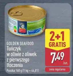 ALDI Tuńczyk w oliwie z oliwek z pierwszego tłoczenia oferta
