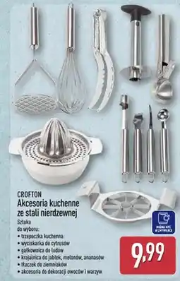 ALDI Akcesoria kuchenne ze stali nierdzewnej oferta