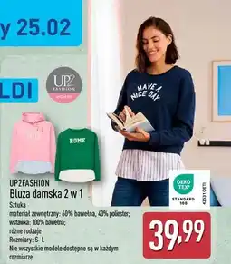 ALDI Bluza damska 2w1 oferta
