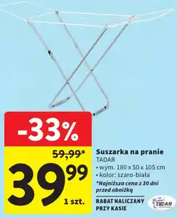Intermarche Tadar Suszarka na pranie oferta
