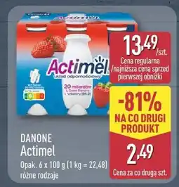 ALDI Jogurt Actimel różne rodzaje 6-pak oferta