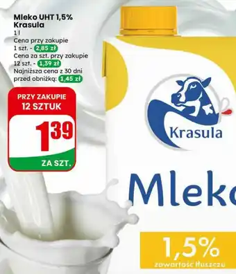 Mleko UHT 1,5% Krasula