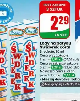 Dino Lody na patyku Swiderek Koral oferta