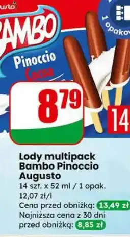 Dino Bambo Lody multipack Pinocchio Augusto oferta