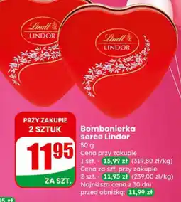 Dino Lindt Lindor Bombonierka serce oferta
