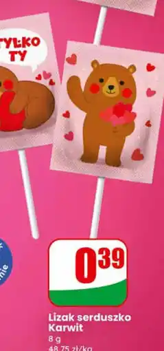 Dino Karwit Lizak serduszko oferta