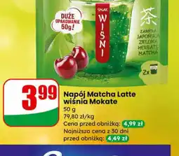 Dino Napój Matcha Latte wiśnia Mokate oferta