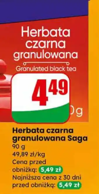 Dino Herbata czarna granulowana Saga oferta