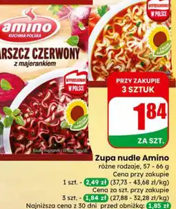 Dino Amino Zupa nudle oferta