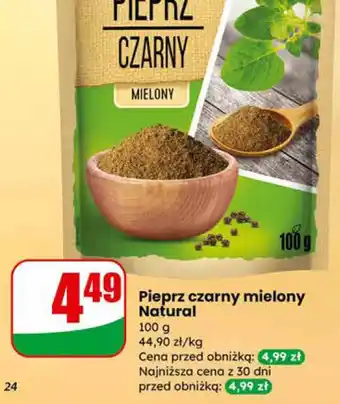 Dino Pieprz czarny mielony Natural oferta