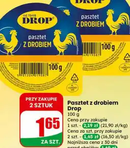 Dino Drop Pasztet z drobiem oferta