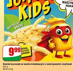Dino Joyfood Danie kurczak w sosie miodowym z warzywami oferta