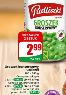 Dino Pudliszki Groszek konserwowy oferta