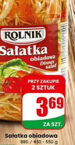 Dino Rolnik Sałatka obiadowa oferta