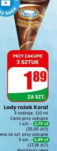 Dino Lody rożek Koral oferta