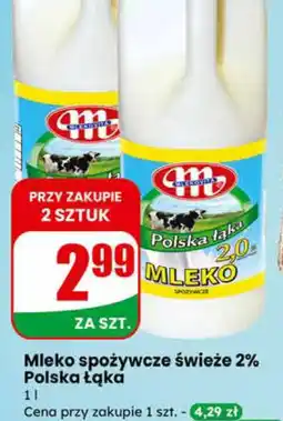Dino Polska Ląka Mleko 2% oferta