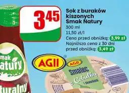 Dino Smak Natury sok z buraków oferta