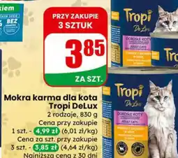 Dino Mokra karma dla kota Tropi Delux oferta
