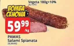 Szyneczka Pamas Salami Spianata oferta