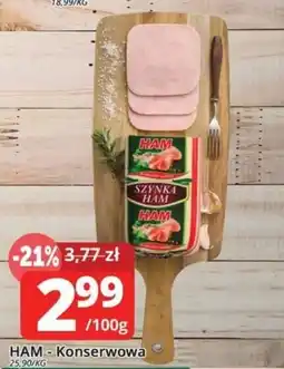 Szyneczka Ham Szynka Konserwowa oferta
