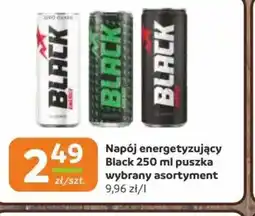 Gama Black napój energetyzujący oferta