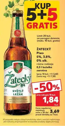 Kaufland ŽATECKÝ Piwo oferta