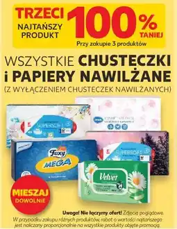 Kaufland WSZYSTKIE CHUSTECZKI I PAPIERY TOALETOWE (Z WYŁĄCZENIEM CHUSTECZEK NAWILŻANYCH) oferta