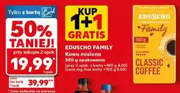 Kaufland Eduscho Family Kawa mielona oferta