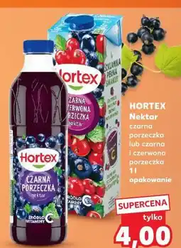 Kaufland HORTEX Nektar czarna porzeczka lub czarna i czerwona porzeczka oferta
