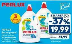 Kaufland Perlux Żel do prania różne rodzaje oferta