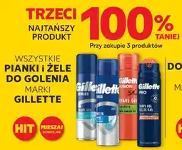Kaufland WSZYSTKIE PIANKI i ŻELE DO GOLENIA MARKI GILLETTE oferta