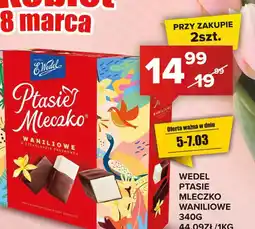 Spiżarnia Smakosza Wedel Ptasie Mleczko waniliowe oferta