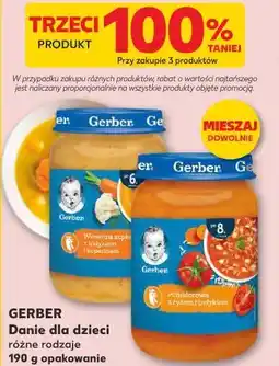Kaufland Gerber Danie dla dzieci (różne rodzaje) oferta