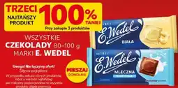 Kaufland Wszystkie czekolady 80-100 g marki E. Wedel oferta