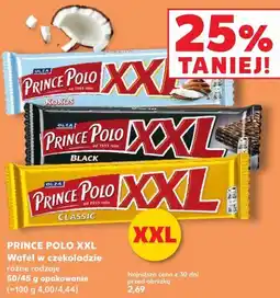 Kaufland Prince Polo XXL Wafel w czekoladzie różne rodzaje oferta