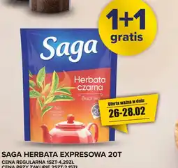 Spiżarnia Smakosza Saga Herbata Ekspresowa oferta